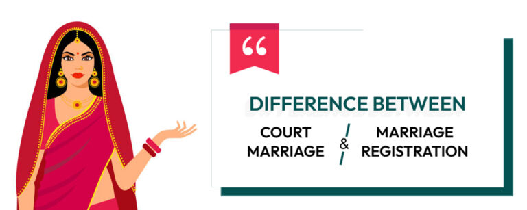 How Court Marriage Is Different From Marriage Registration 