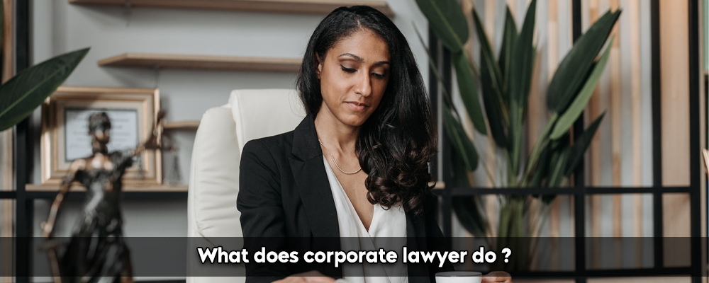 What does corporate lawyer do?