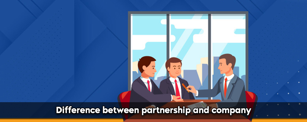 Difference Between Partnership And Company