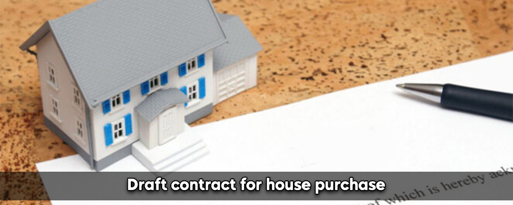 Draft Contract For House Purchase