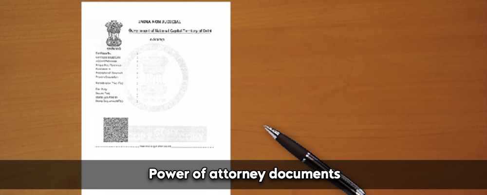 Power of attorney documents