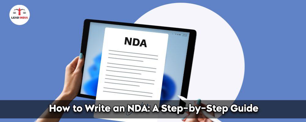 How To Write An NDA A Step-by-Step Guide