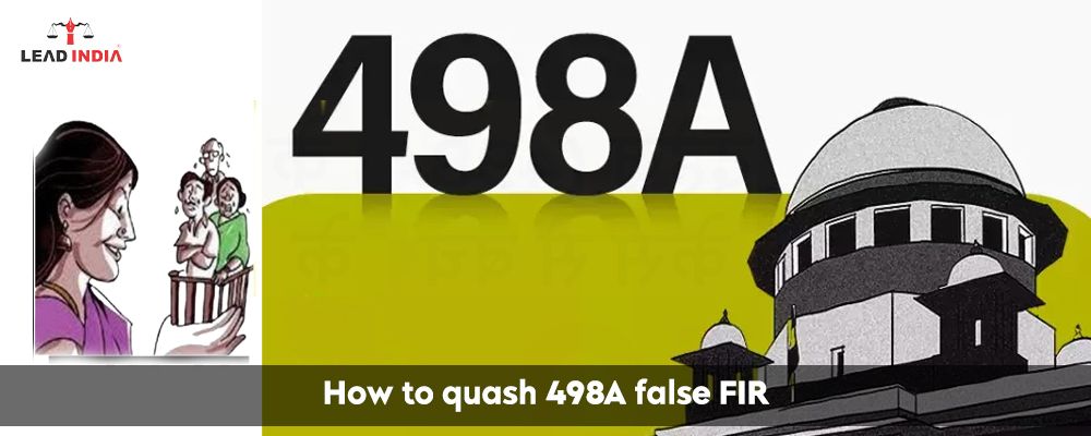 How To Quash 498a False Fir