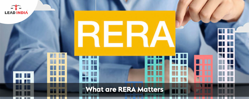 What Are RERA Matters