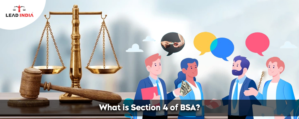 What Is Section 4 Of BSA?