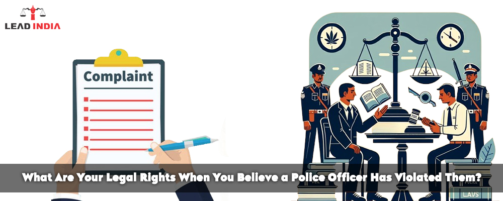 What Are Your Legal Rights When You Believe A Police Officer Has Violated Them?