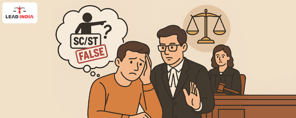 How to avoid false cases under SCST Act