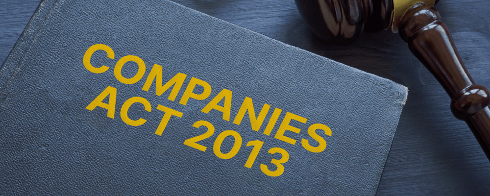 कंपनी एक्ट 2013 के तहत जरूरी नियम क्या है?